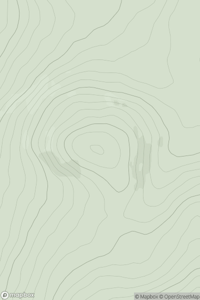 Thumbnail image for Barr Hill [The Glenkens to Annandale] [NX835919] showing contour plot for surrounding peak
